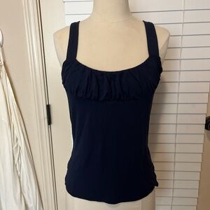 INC International Concepts Dark Blue Tank Top